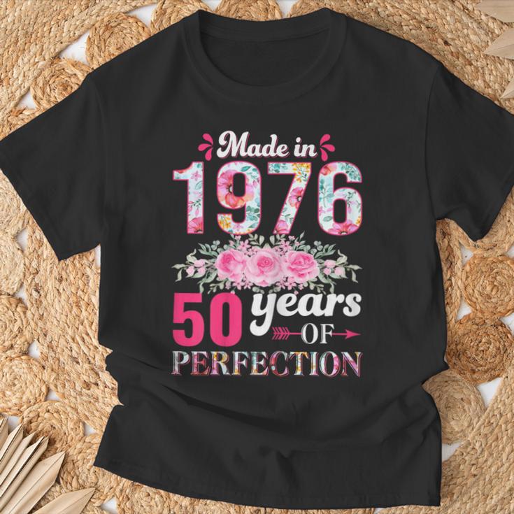 Made In 1976Intage 50Ème Anniversaire 50 Ans Cadeau T-Shirt Cadeaux pour les vieillards
