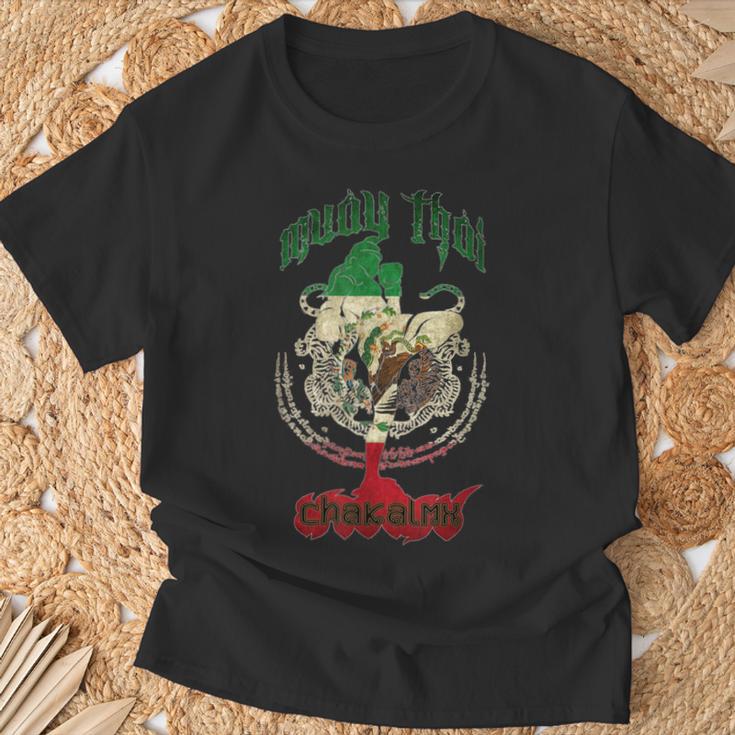 Mexico Muay Thai T-Shirt Gifts for Old Men
