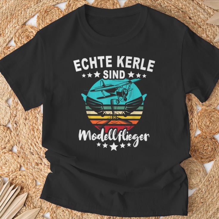 Modellfliegen Modellflug Piloten Modellbauer Modellflieger T-Shirt Geschenke für alte Männer