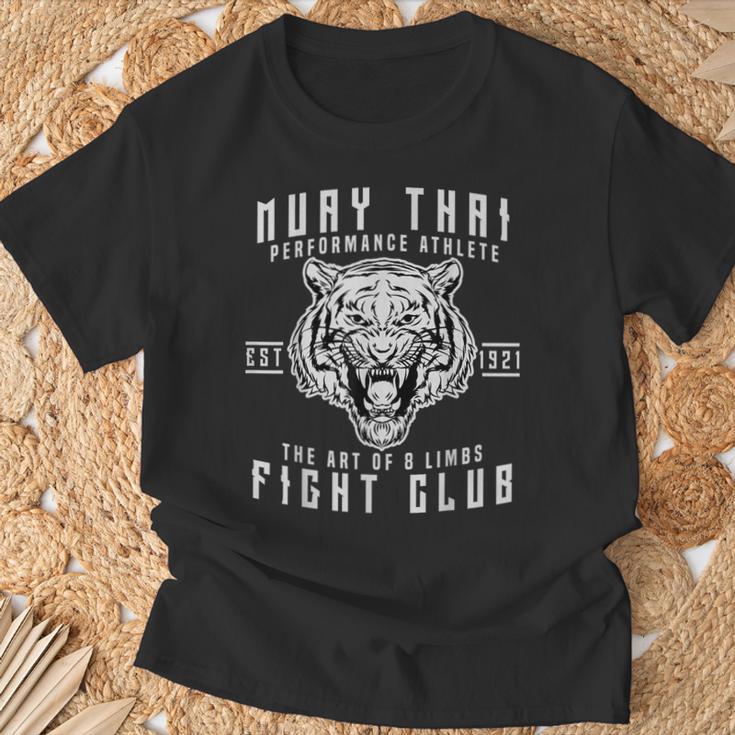 Muay Thai Thai Boxing Kickboxing T-Shirt Gifts for Old Men Muay Thai Thai Boxing Kickboxing T-Shirt Gifts for Old Men