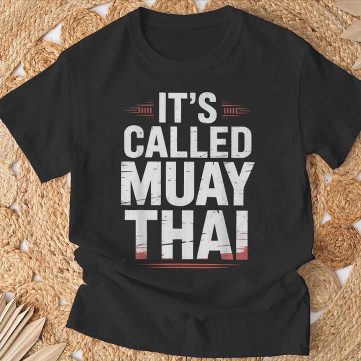 Muay Thai Condition Humor Lifestyle Identity Training T-Shirt Gifts for Old Men