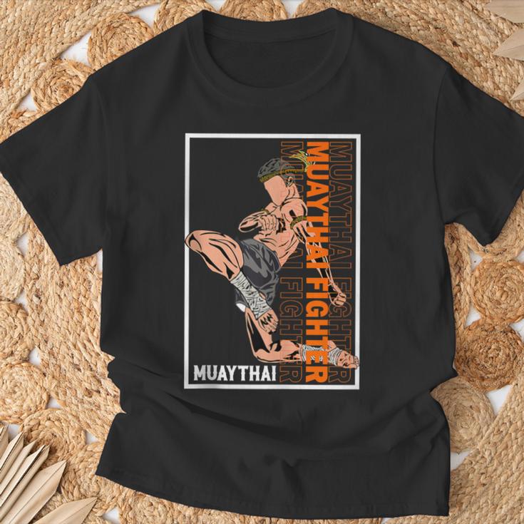 Muay Thai Fighter T-Shirt Gifts for Old Men Muay Thai Fighter T-Shirt Gifts for Old Men