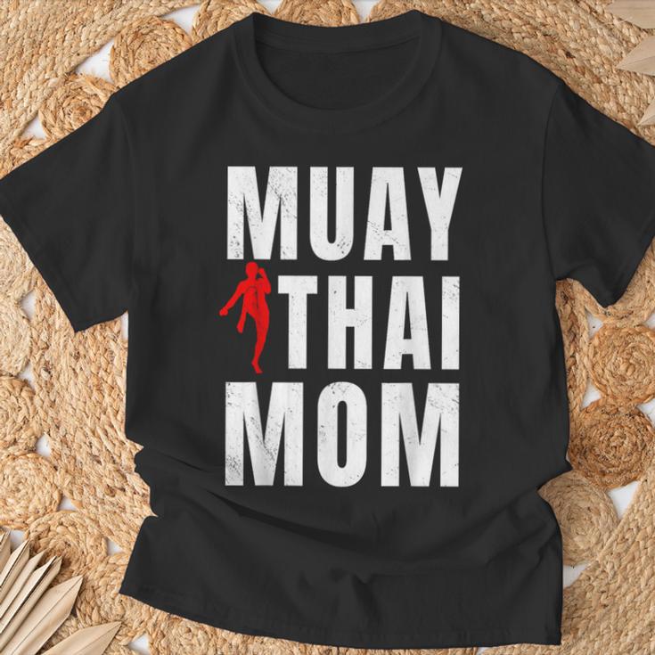 Muay Thai Mom Martial Artis Combat Sports Mother's Day T-Shirt Gifts for Old Men