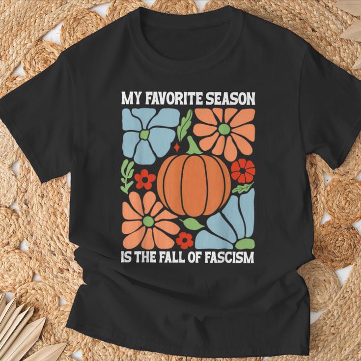 My Favoriteeason Is The Fall Of Fascismign Anti Fascism Tシャツ 高齢者への贈り物