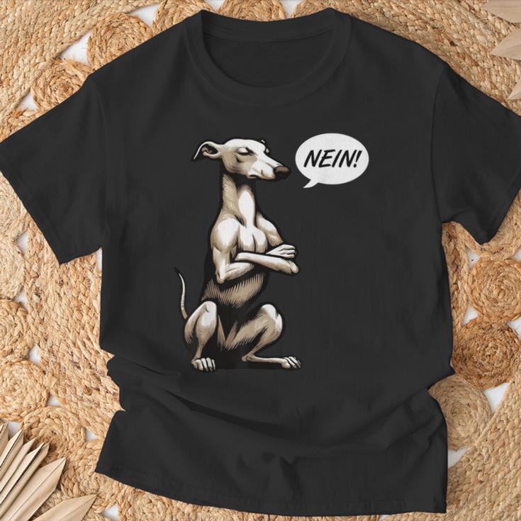 Nein Whippet Windhund Windhunde Whippets Windhundbesitzer T-Shirt Geschenke für alte Männer