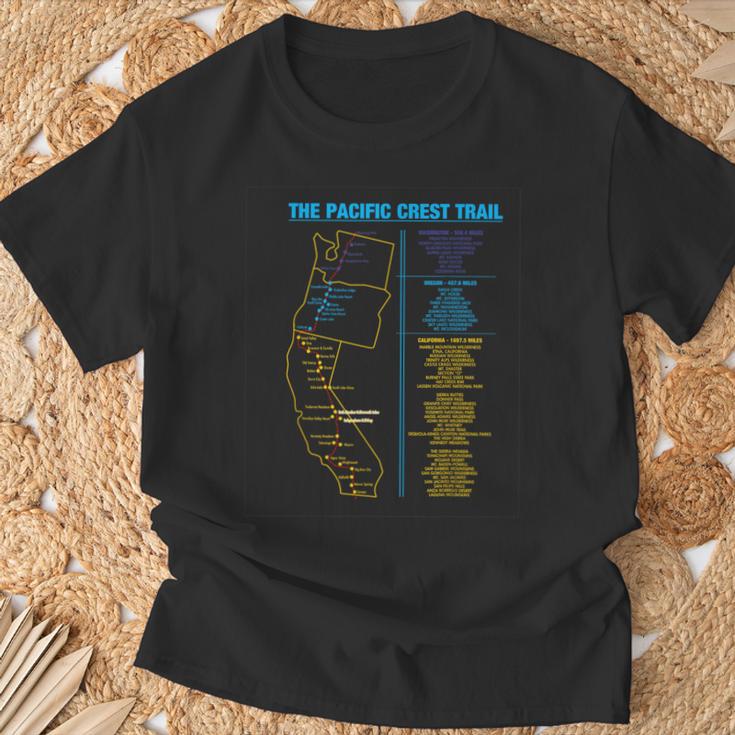 Pacific Crest Trail Thru ハイキングシャツギフト。男性にも女性にも。 Tシャツ 高齢者への贈り物