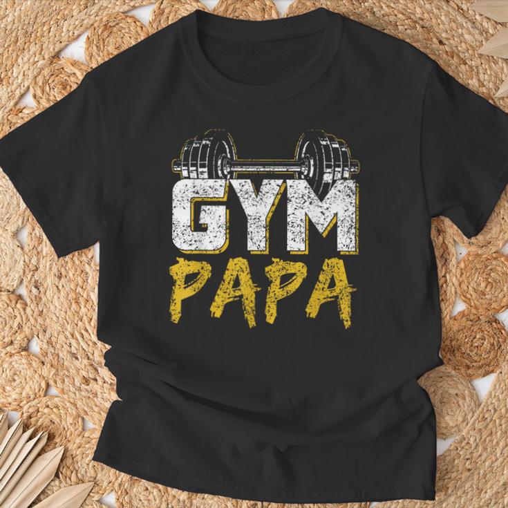 Palestra Papa Training Pesi Fitness Allenamento Papà Padre Maglietta Regalos para ancianos