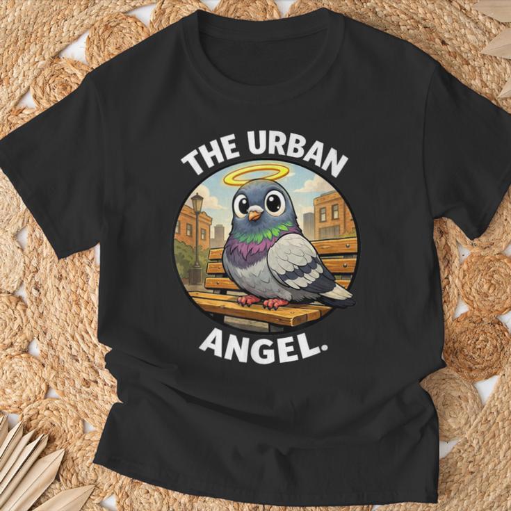 Palomas De Apoyo Paloma Urbana Irónica Camiseta unisex Regalos para ancianos