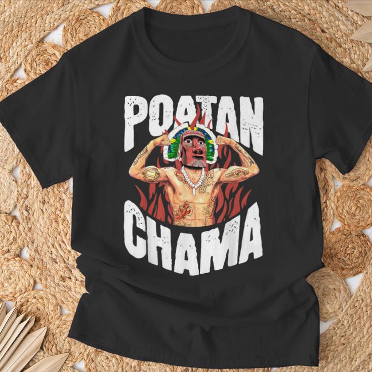 POATAN CHAMA MMA Fan JJB Boxing Muay Thai Kickboxing T-Shirt Gifts for Old Men POATAN CHAMA MMA Fan JJB Boxing Muay Thai Kickboxing T-Shirt Gifts for Old Men