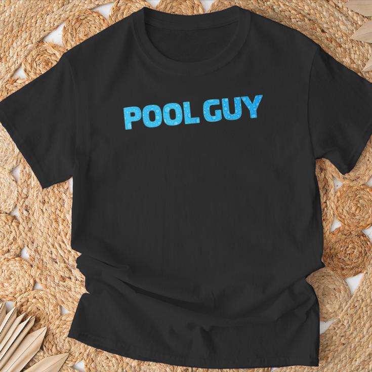 Pool Guy Swimming Pool Service T-Shirt Gifts for Old Men