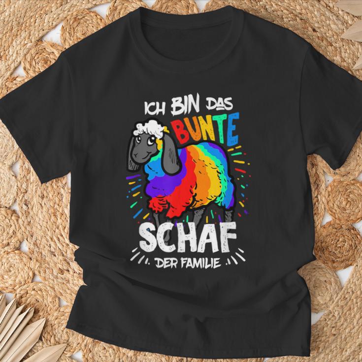 Regenbogenchaf Lustigeschwul Lesbisch Lgbt Pride T-Shirt Geschenke für alte Männer
