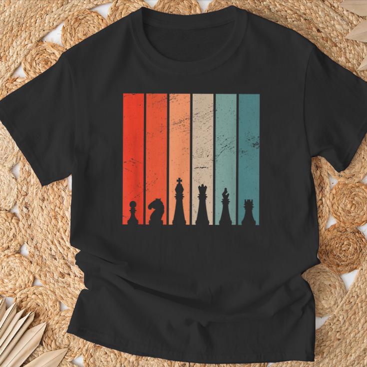 Rétro Échecs D'échecs D'échecs D'échecs D'échecs D'échecs T-Shirt Cadeaux pour les vieillards