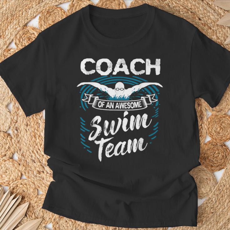 Swim Coach Professional Instructor Swimming Lesson Sport T-Shirt Gifts for Old Men Swim Coach Professional Instructor Swimming Lesson Sport T-Shirt Gifts for Old Men