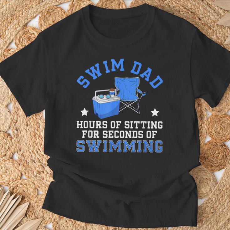 Swim Dad Of A Swimmer Dad Swim Father Swimming Dad T-Shirt Gifts for Old Men Swim Dad Of A Swimmer Dad Swim Father Swimming Dad T-Shirt Gifts for Old Men