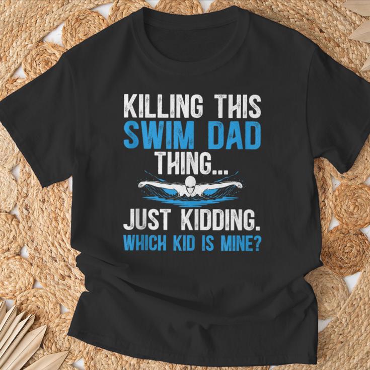 This Swim Dad Thing Swimming Dad Of A Swimmer Father T-Shirt Gifts for Old Men This Swim Dad Thing Swimming Dad Of A Swimmer Father T-Shirt Gifts for Old Men