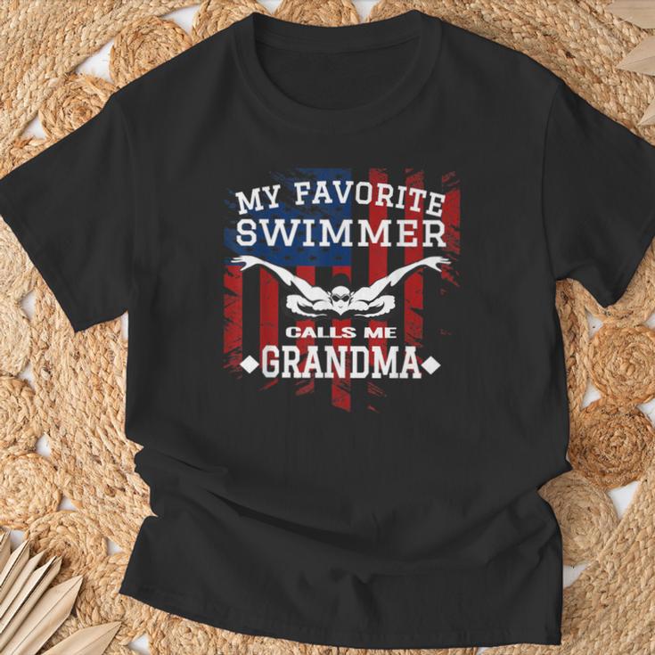 Swim Grandma Tshirt US American Flag Swimming Tee T-Shirt Gifts for Old Men Swim Grandma Tshirt US American Flag Swimming Tee T-Shirt Gifts for Old Men