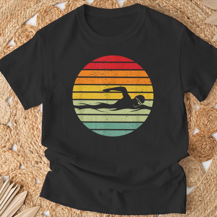 Swimming & Water Sport Vintage For Swimmers & Swim Coaches T-Shirt Gifts for Old Men Swimming & Water Sport Vintage For Swimmers & Swim Coaches T-Shirt Gifts for Old Men