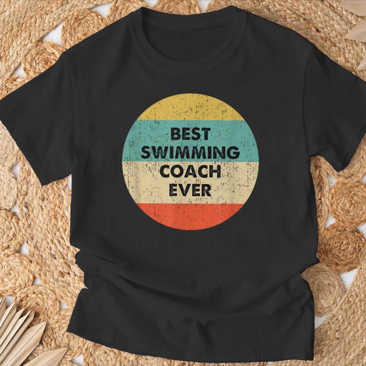 Swimming Coach T-Shirt Gifts for Old Men Swimming Coach T-Shirt Gifts for Old Men