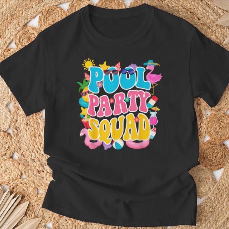 Swimming Pool Party Squad Beach Pool Party Matching Beach T-Shirt Gifts for Old Men Swimming Pool Party Squad Beach Pool Party Matching Beach T-Shirt Gifts for Old Men