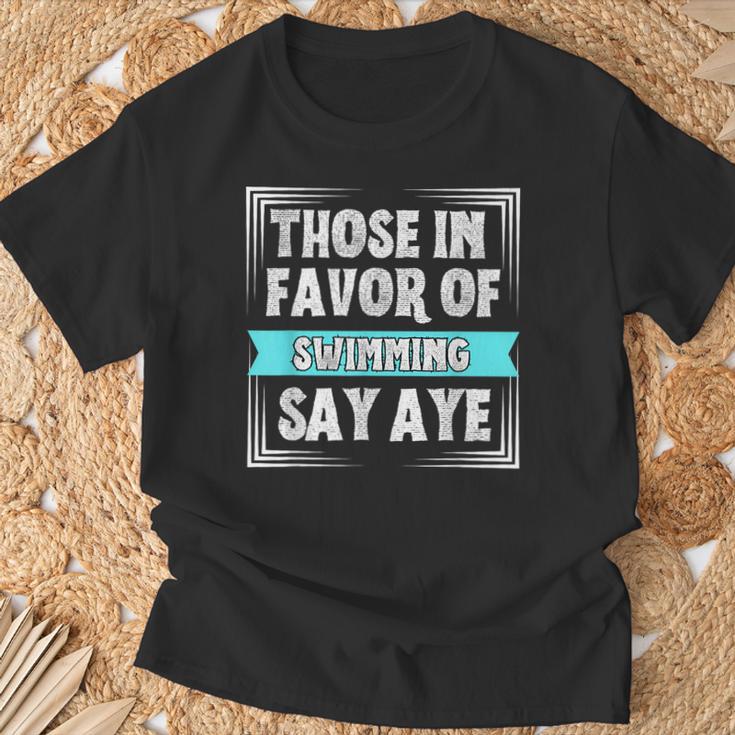 Swimming Swim Swimmer T-Shirt Gifts for Old Men Swimming Swim Swimmer T-Shirt Gifts for Old Men