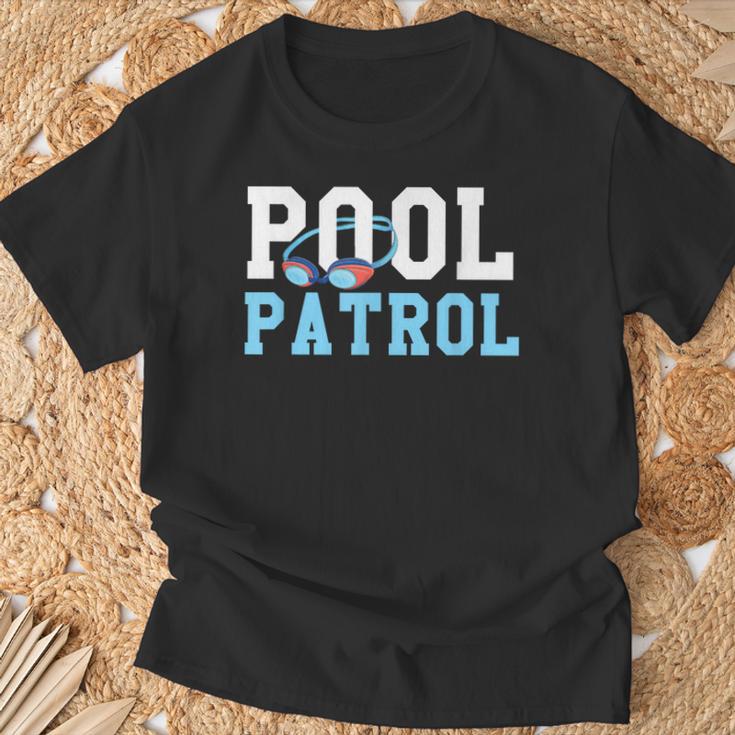 Swimming Swimmer Swim Pool Patrol Coach Dad T-Shirt Gifts for Old Men Swimming Swimmer Swim Pool Patrol Coach Dad T-Shirt Gifts for Old Men