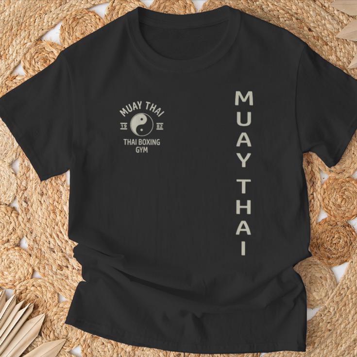 Thai Boxing Muay Thai T-Shirt Gifts for Old Men Thai Boxing Muay Thai T-Shirt Gifts for Old Men