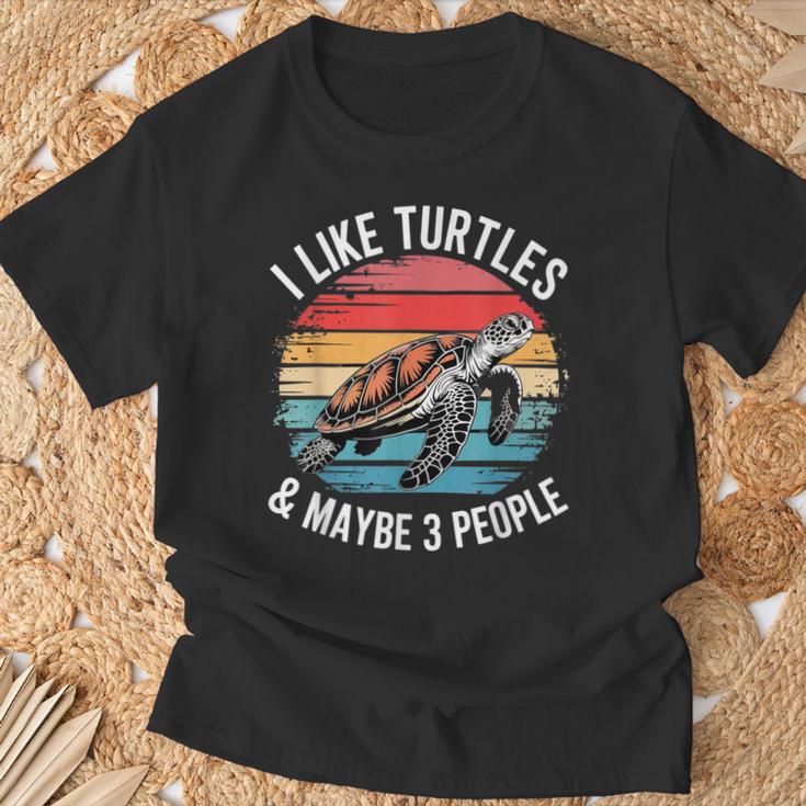 Tortugaintage Con Citaarcástica Camiseta unisex Regalos para ancianos