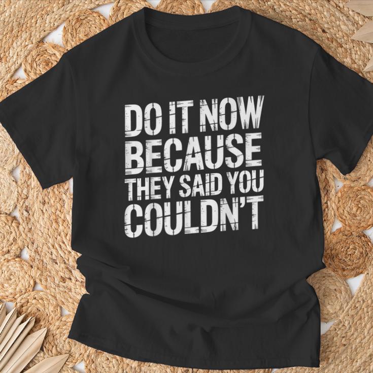 - T-Shirt Geschenke für alte Männer