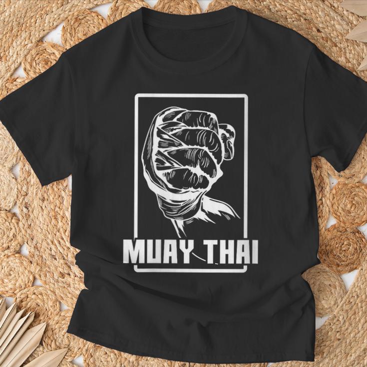 Women's Muay Thai Boxing Arm T-Shirt Gifts for Old Men
