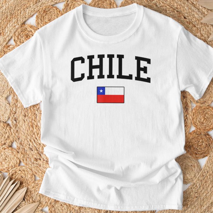 Bandera De Chile Hombres Es Niños Chile Camiseta unisex Regalos para ancianos