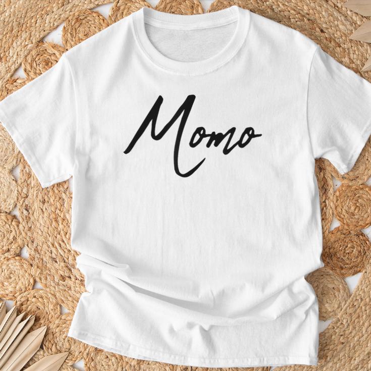 Beautiful Handwritten Font Momo Calligraphy Tシャツ 高齢者への贈り物