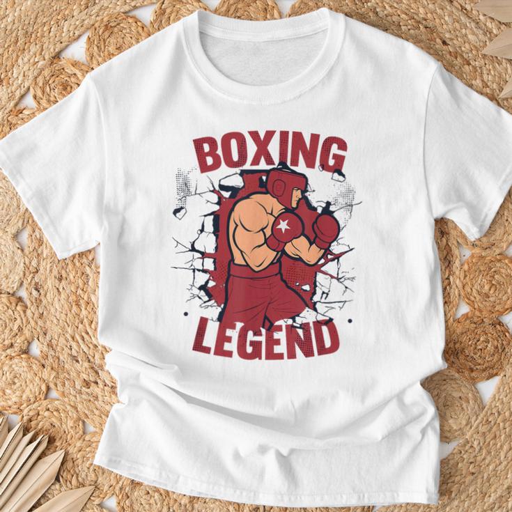 Boxing Legend Professional Boxer Muay Thai Boxing T-Shirt Gifts for Old Men Boxing Legend Professional Boxer Muay Thai Boxing T-Shirt Gifts for Old Men