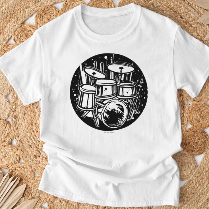 Drum Kit Drums Sweatshirt T-Shirt Gifts for Old Men Drum Kit Drums Sweatshirt T-Shirt Gifts for Old Men