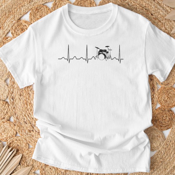 Drum Kit Set Drummer T-Shirt Gifts for Old Men Drum Kit Set Drummer T-Shirt Gifts for Old Men