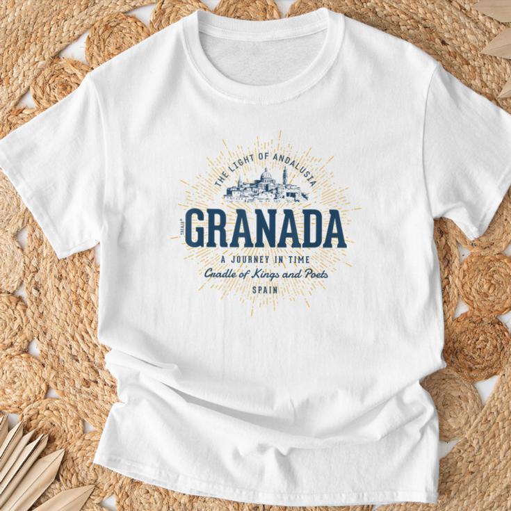 España Estilo Retro Granadaintage Camiseta unisex Regalos para ancianos