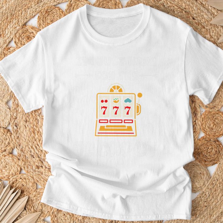 Casino Quote Gamling I'm Here For Jackpot Haut De Gamme T-Shirt Cadeaux pour les vieillards