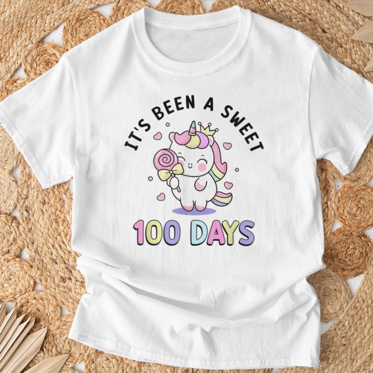 It's Been Aweet 100 Days Ofchool コスチューム ガールズ ユニコーン Tシャツ 高齢者への贈り物