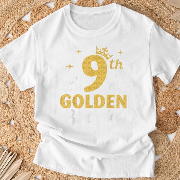 It's My 9Th Golden Birthday Happy 9歳から男の子、女の子へ Tシャツ 高齢者への贈り物