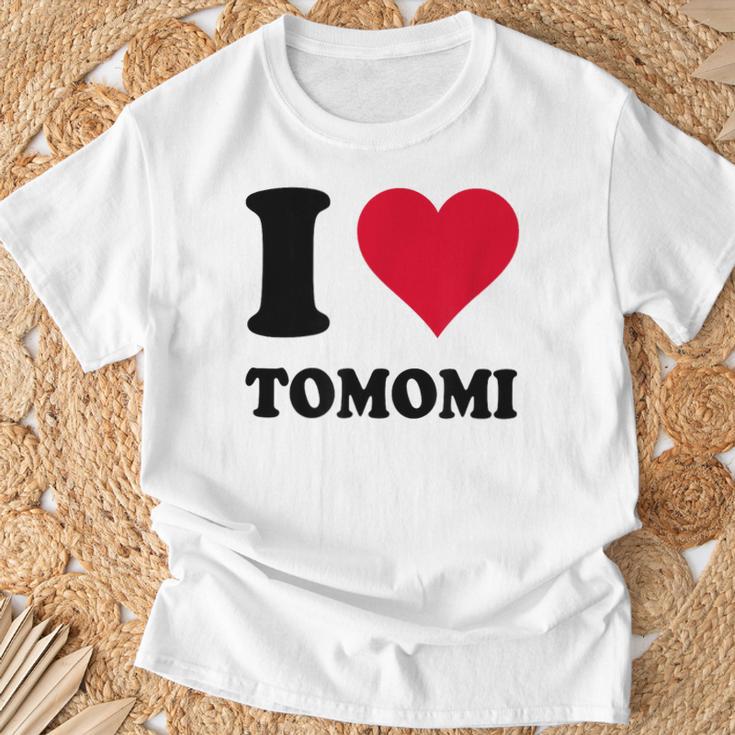I Love Tomomi Tシャツ 高齢者への贈り物