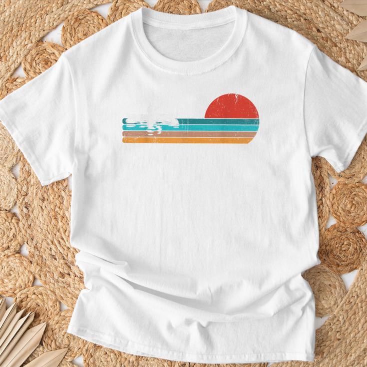 Paddling Canoe Retro Vintage For Canoeists And Paddle T-Shirt Gifts for Old Men