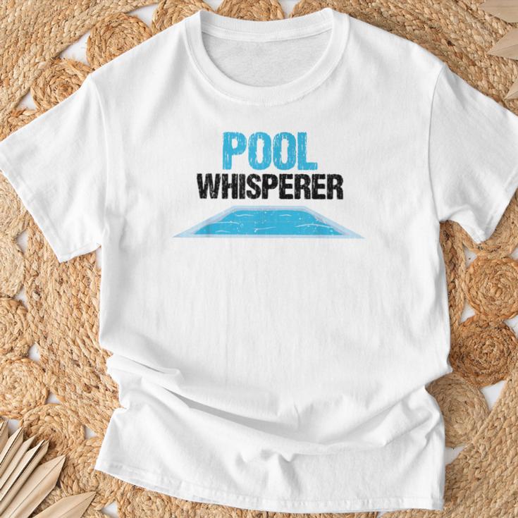 Pool Guy For Swimming Pool Boy And Pool Cleaner T-Shirt Gifts for Old Men