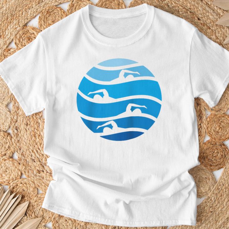 Swimming Freestyle Raglan Baseball Tee T-Shirt Gifts for Old Men Swimming Freestyle Raglan Baseball Tee T-Shirt Gifts for Old Men