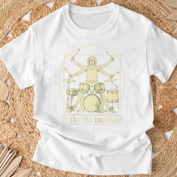 Vitruvian Drummer Drum Kit Music Lover Musician Men Raglan Baseball Tee T-Shirt Gifts for Old Men Vitruvian Drummer Drum Kit Music Lover Musician Men Raglan Baseball Tee T-Shirt Gifts for Old Men