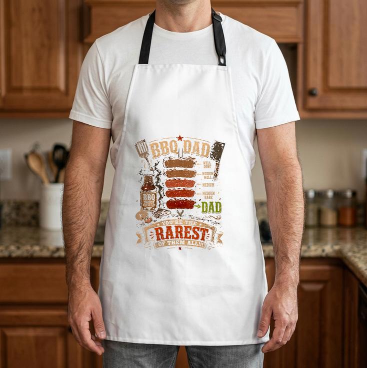 Women's BBQ Shirt Steak BBQ Dad You'Re The Rarest Of Them All Apron