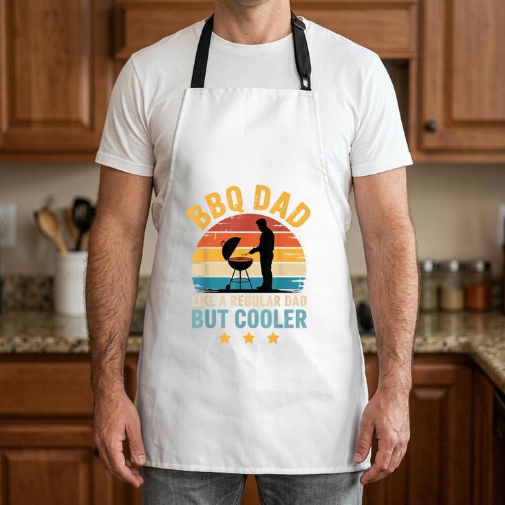 BBQ Dad Like A Regular Father But Cooler Grilling Master Fun Apron BBQ Dad Like A Regular Father But Cooler Grilling Master Fun Apron
