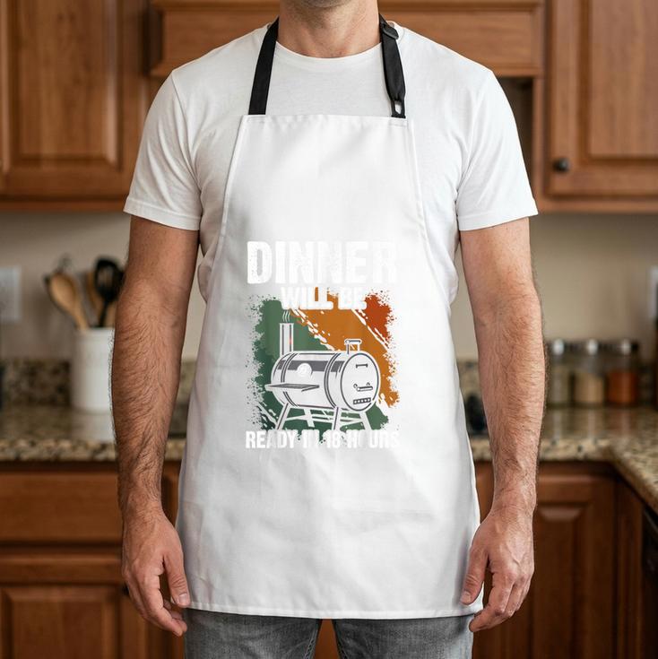 BBQ Dad Smoking Meat Smoker Barbecue Apparel Apron