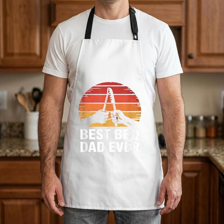 Best BBQ Dad Ever Fathers Day Grill Master Apron Best BBQ Dad Ever Fathers Day Grill Master Apron