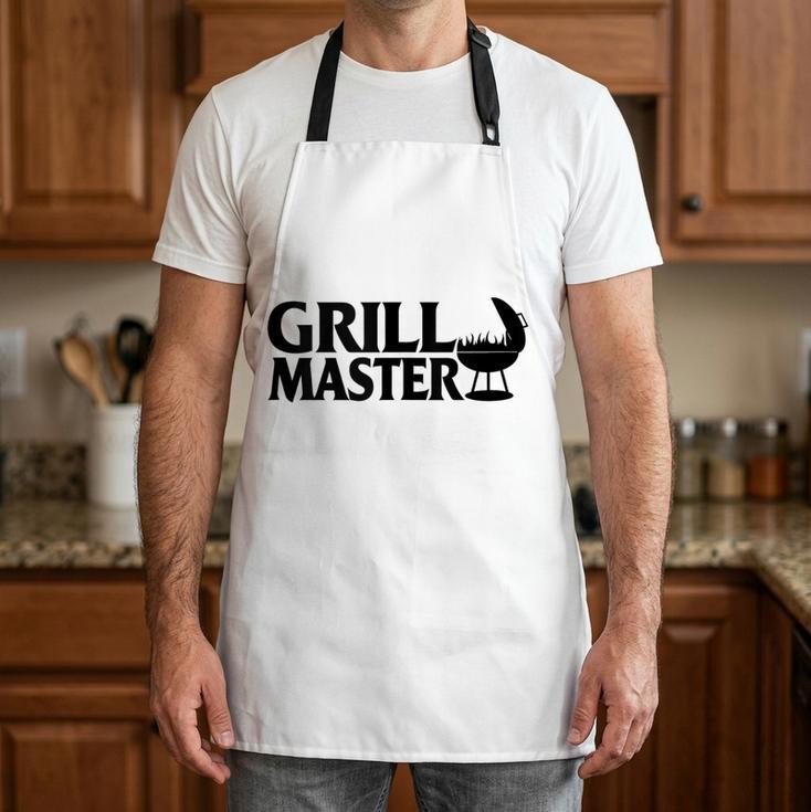 Grill Master BBQ DAD Sarcastic Apron