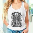 San Miguel Quis Ut Deus Arcángel Protector Camiseta sin mangas
