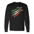Force Aérienne Italienne Frecce Tricolori T-shirt à manches longues Idées cadeaux